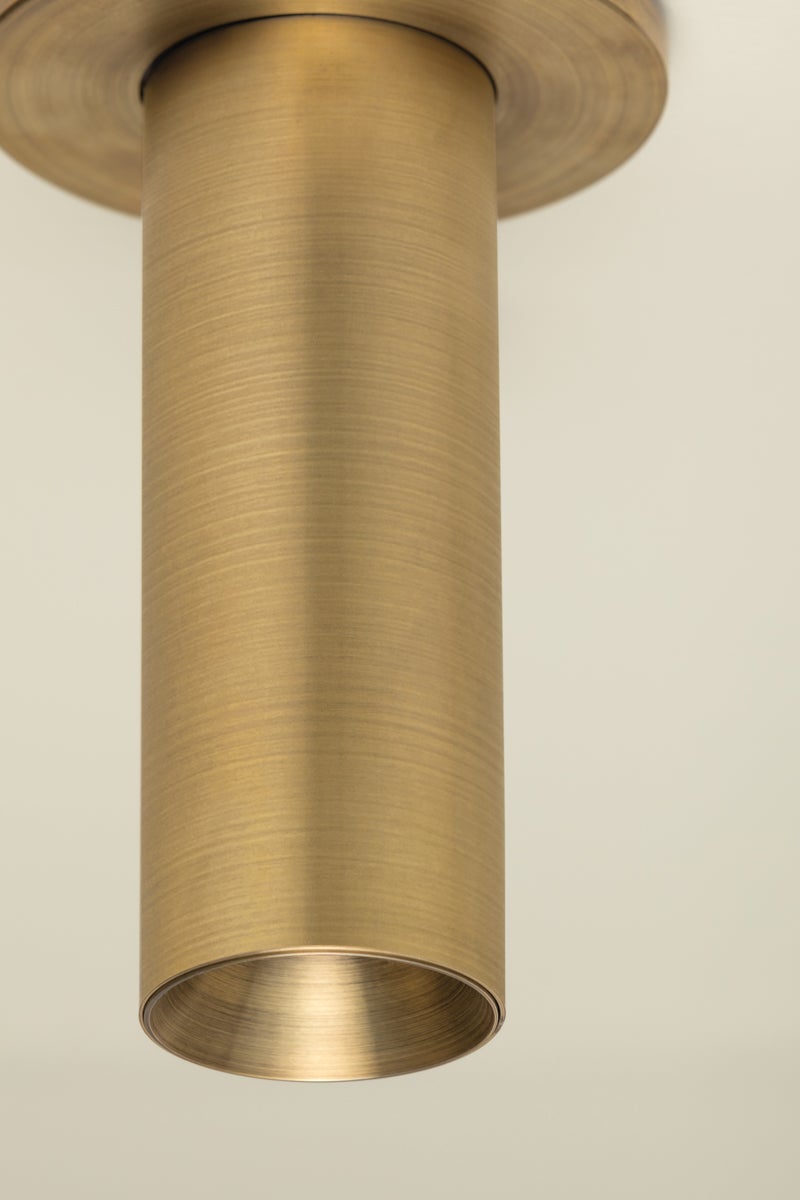 luxe 2" cylinder flush mount