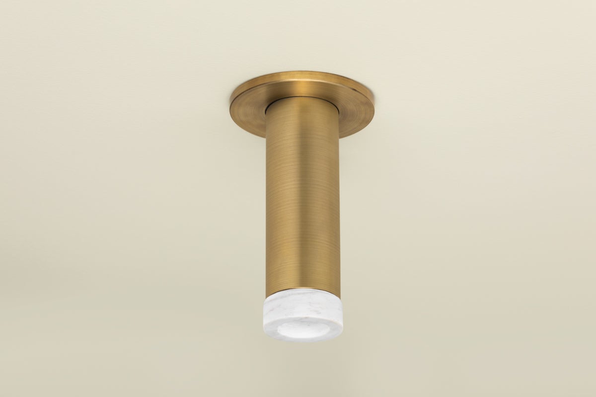 luxe 2" cylinder flush mount