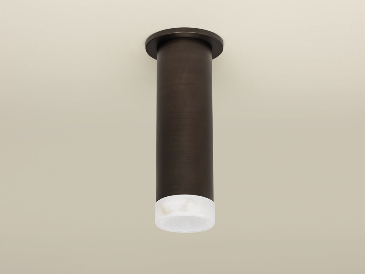 luxe 3" cylinder flush mount