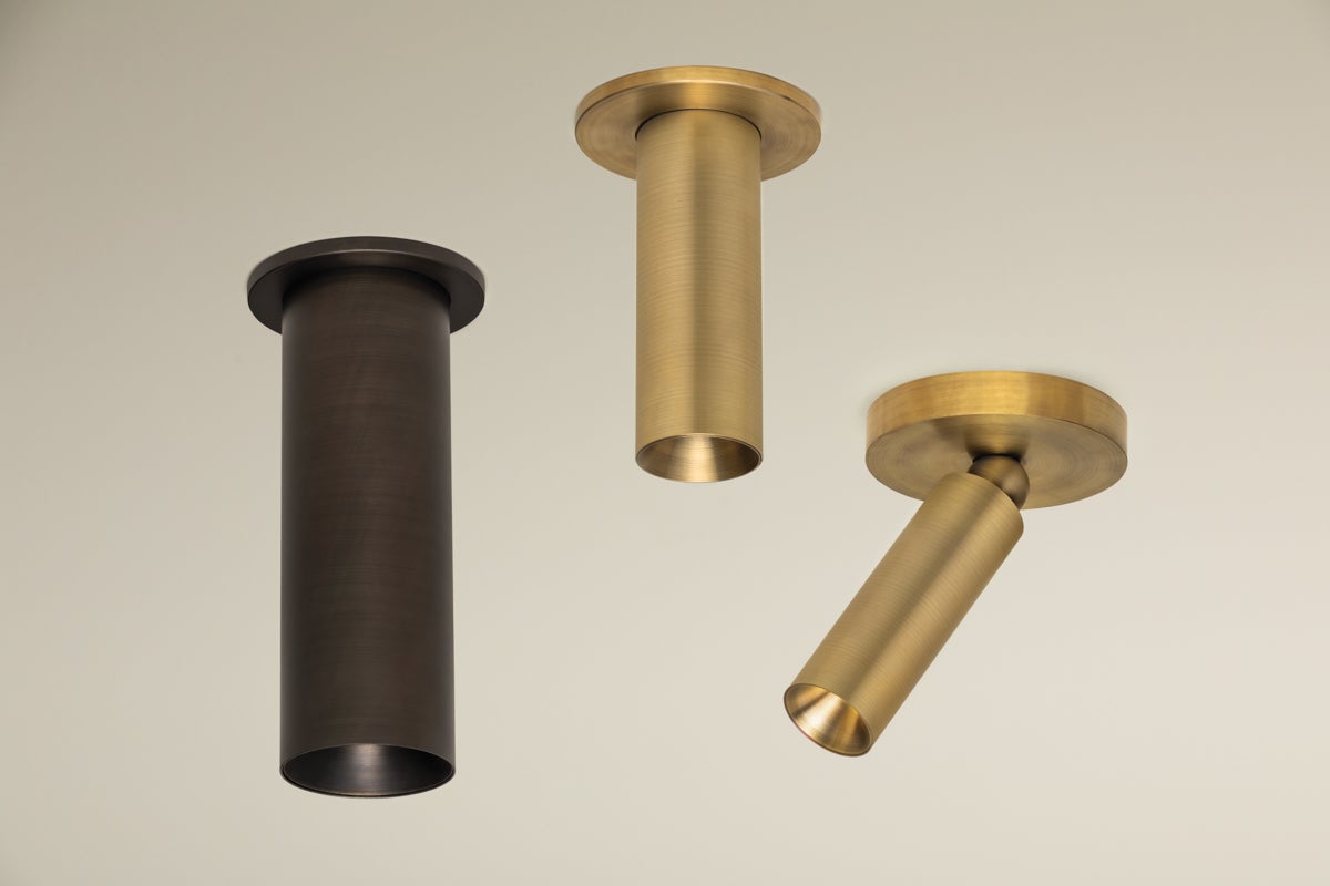 luxe 2" cylinder flush mount