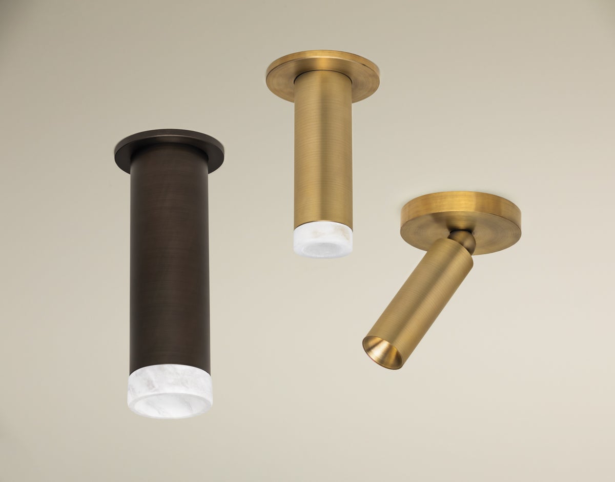 luxe 2" cylinder flush mount