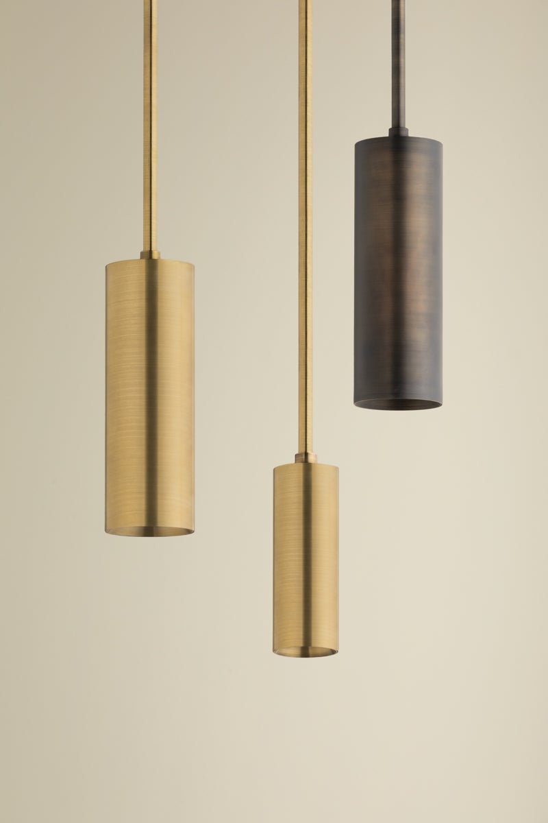 luxe 3" cylinder pendant