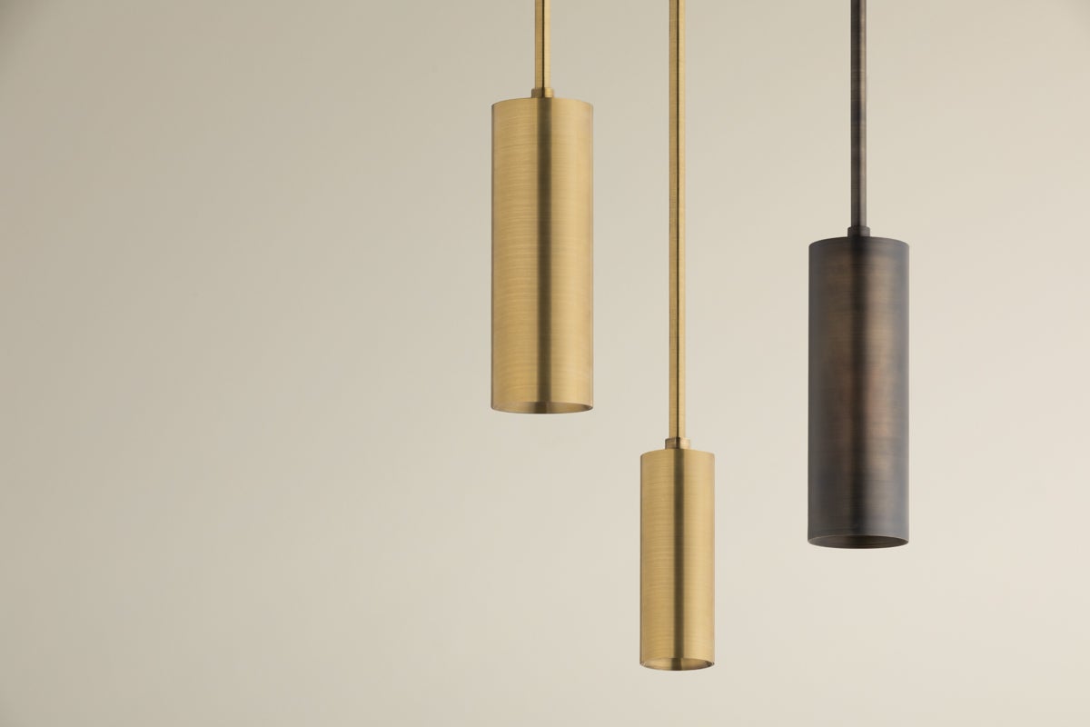 luxe 3" cylinder pendant