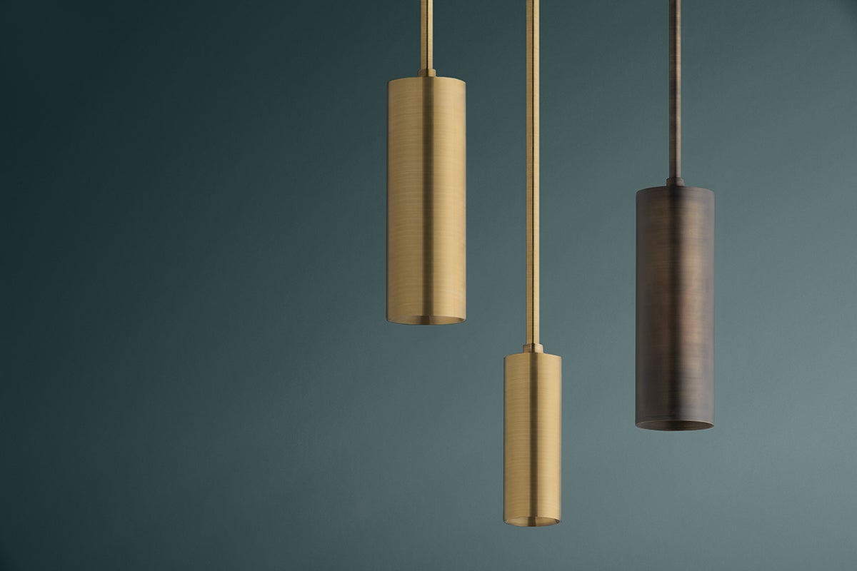 luxe 3" cylinder pendant
