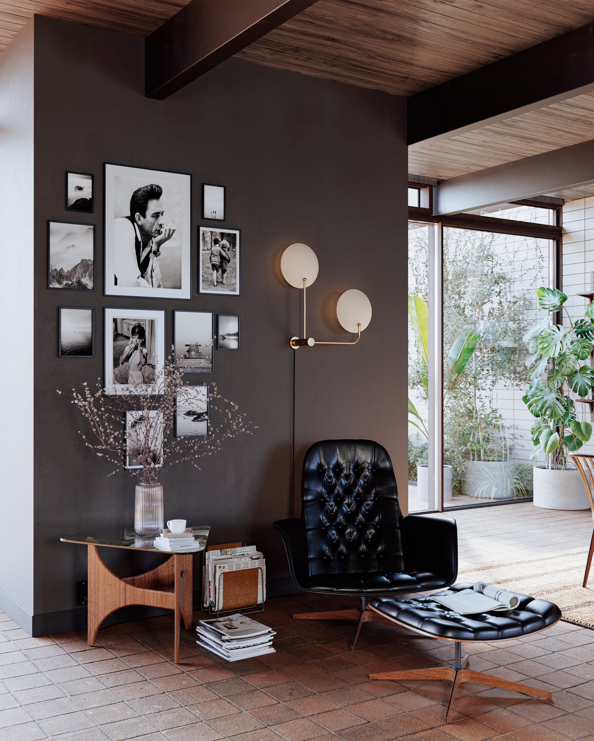 leif plug-in sconce
