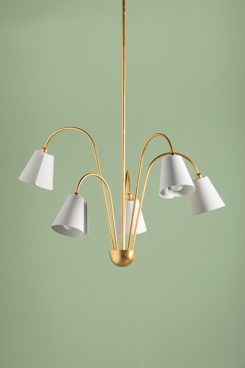lila chandelier