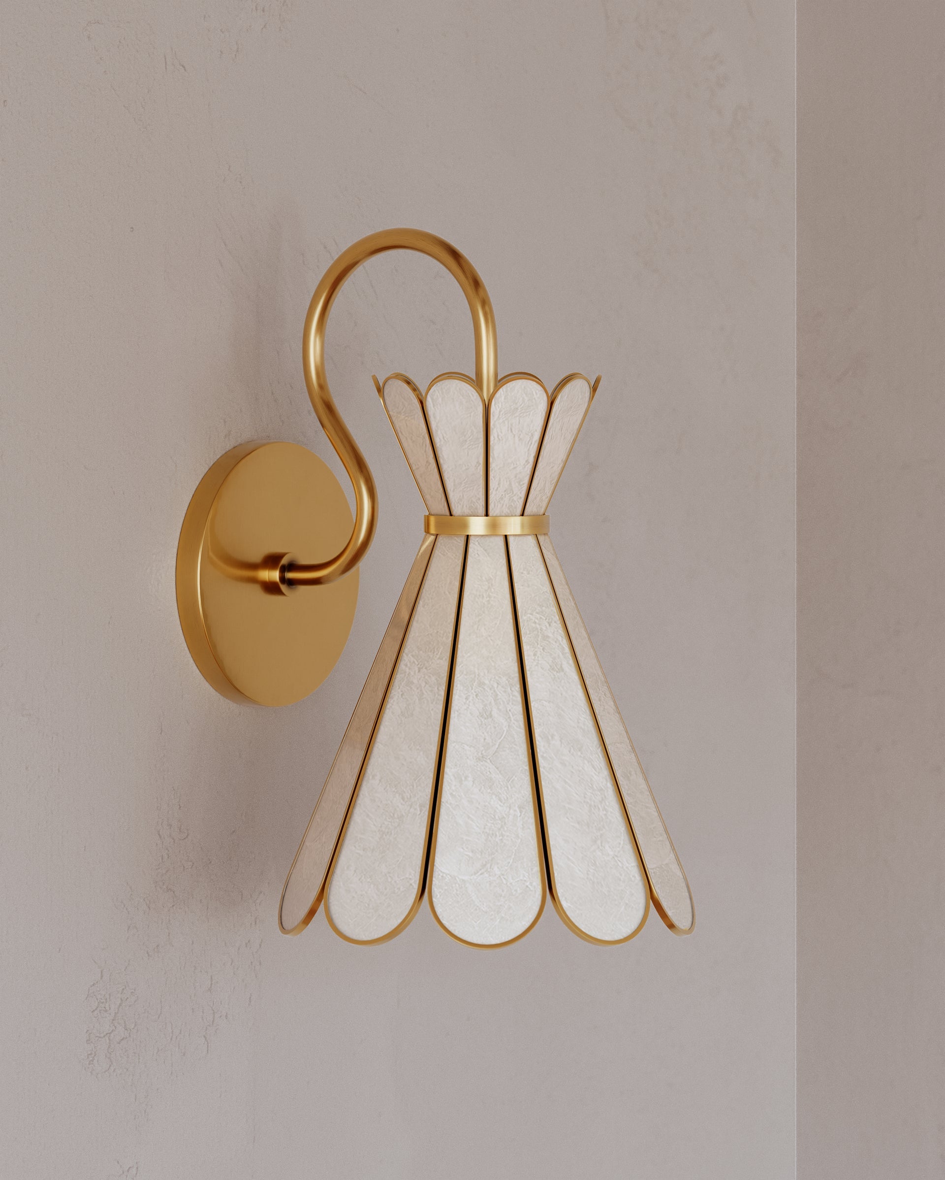 lyra wall sconce
