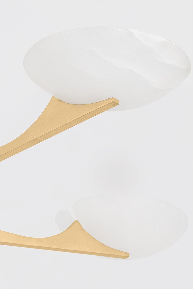 malachite chandelier