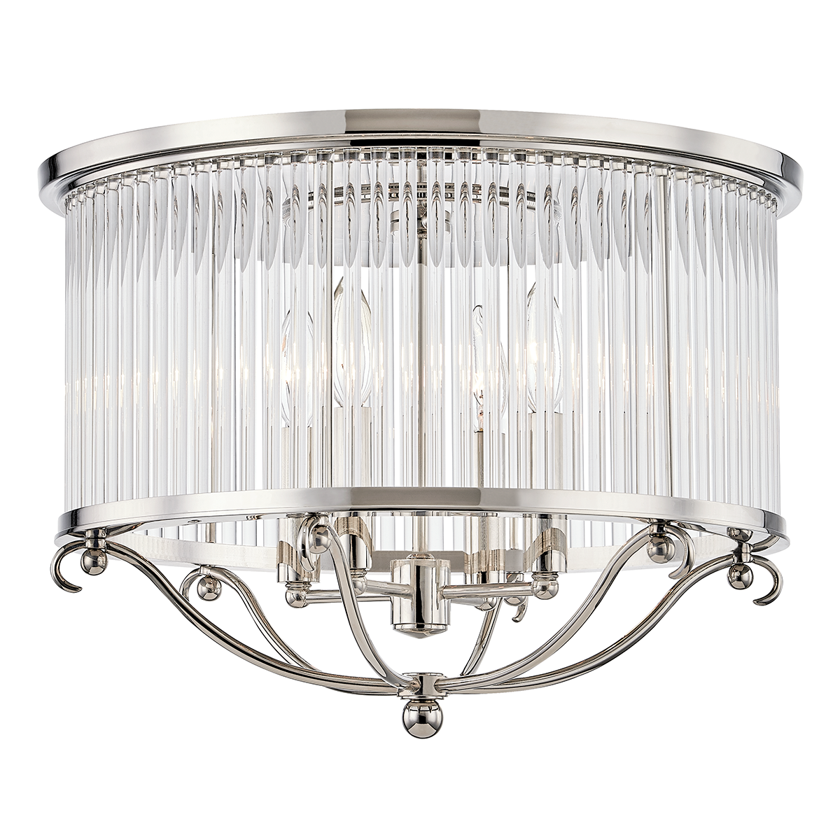 glass no.1 semi flush