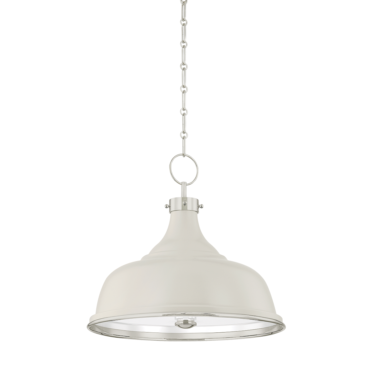 painted no.1 pendant