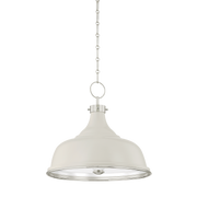 painted no.1 pendant