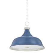 painted no. 1 pendant