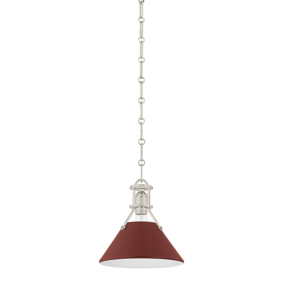 painted no.2 pendant