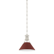 painted no.2 pendant