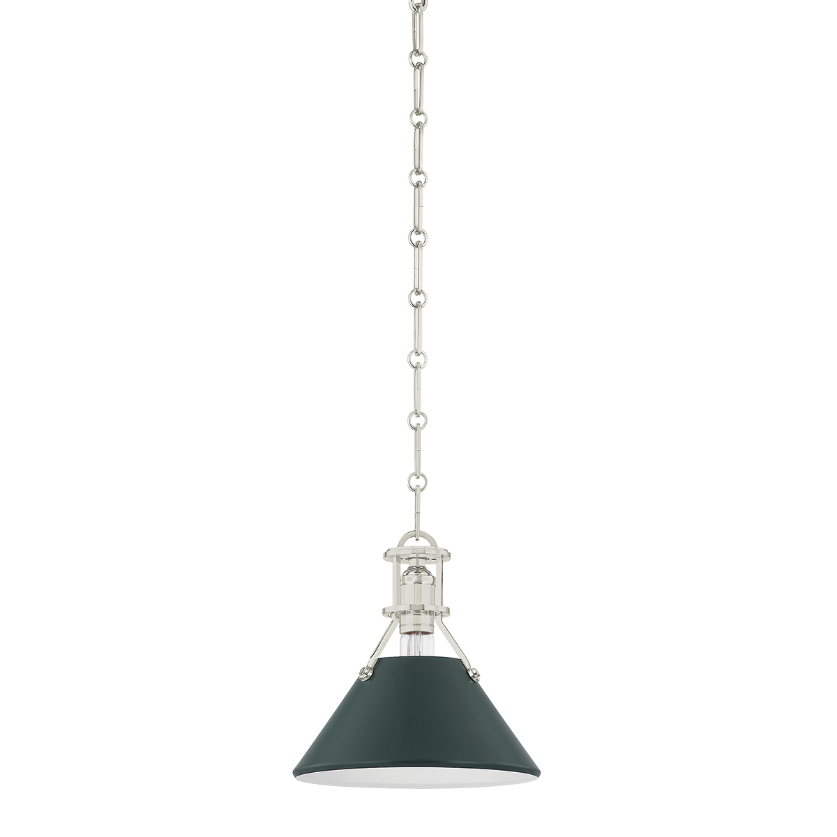 painted no.2 pendant