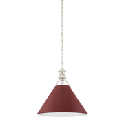 painted no. 2 pendant