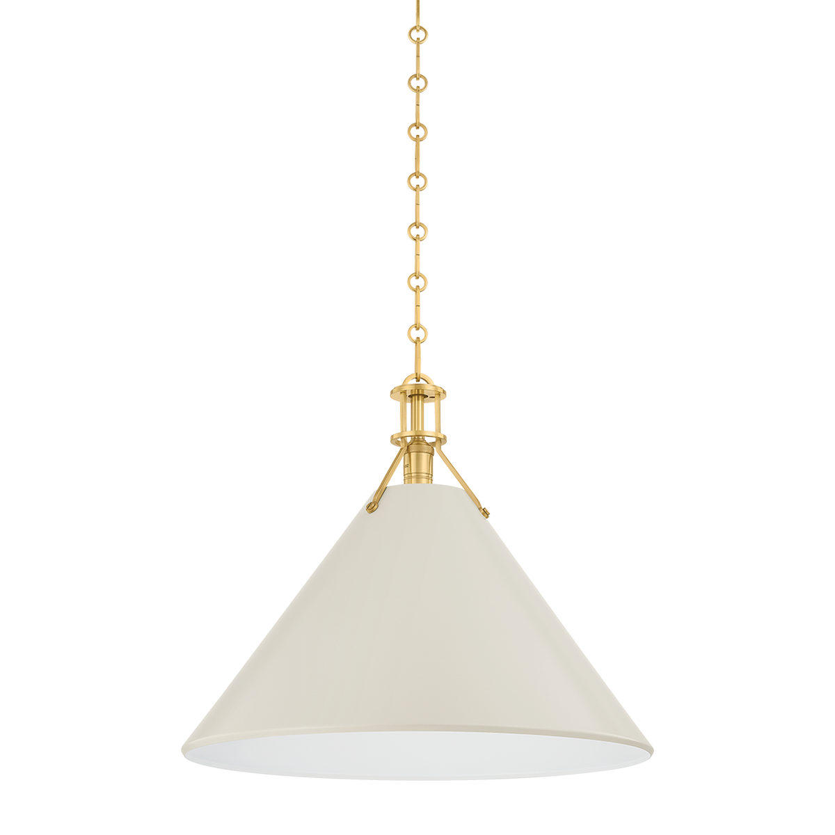 painted no.2 pendant