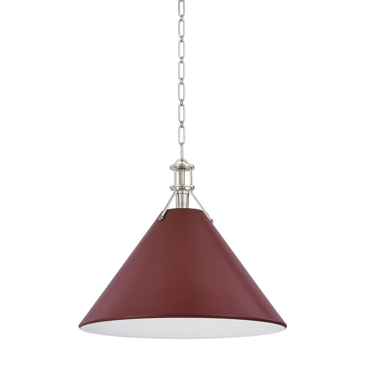 painted no.2 pendant