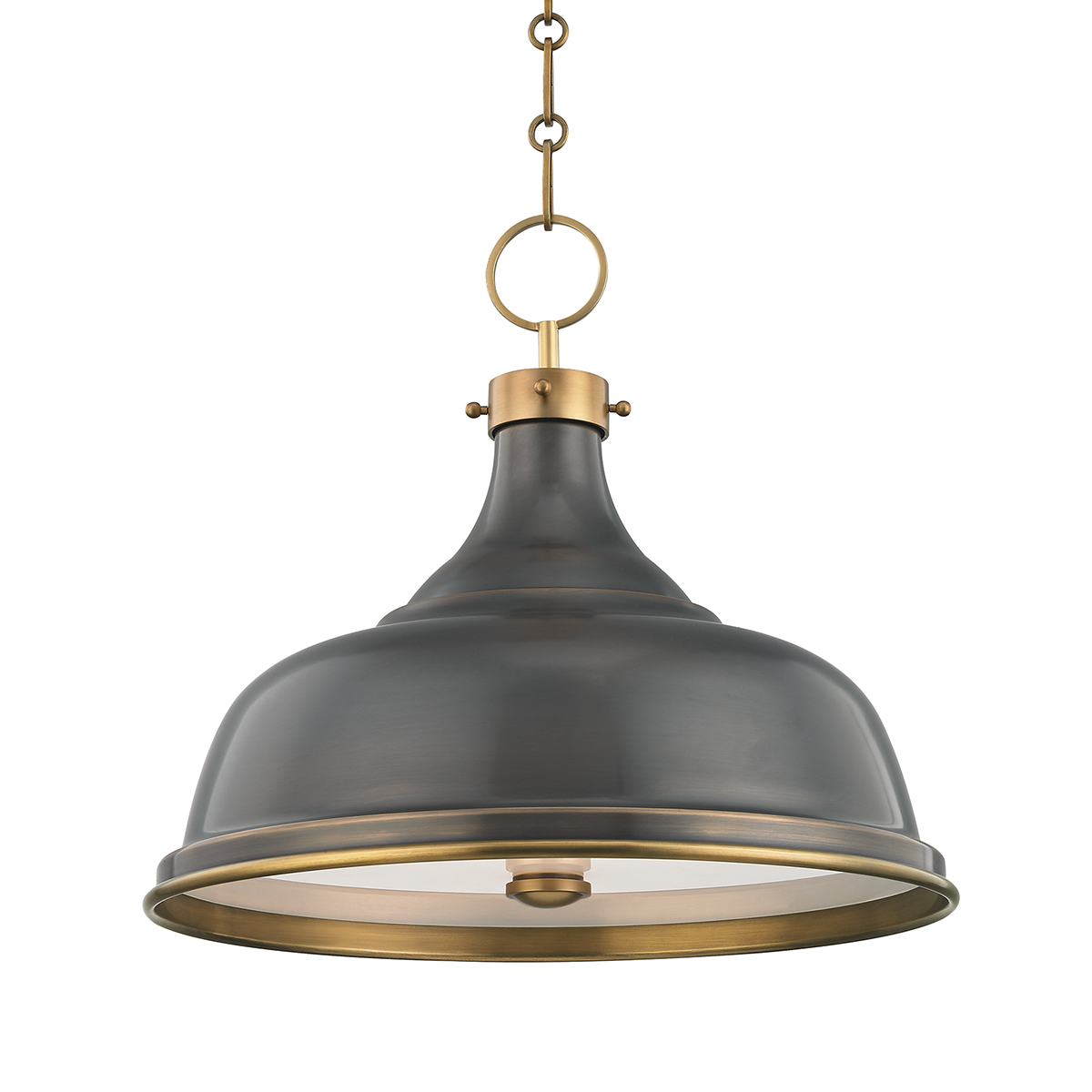 metal no. 1 pendant