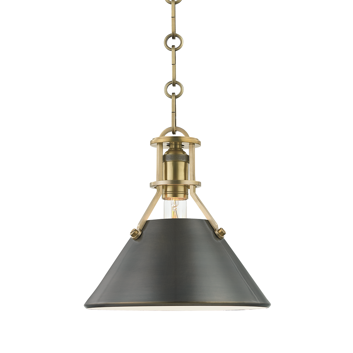metal no. 2 pendant