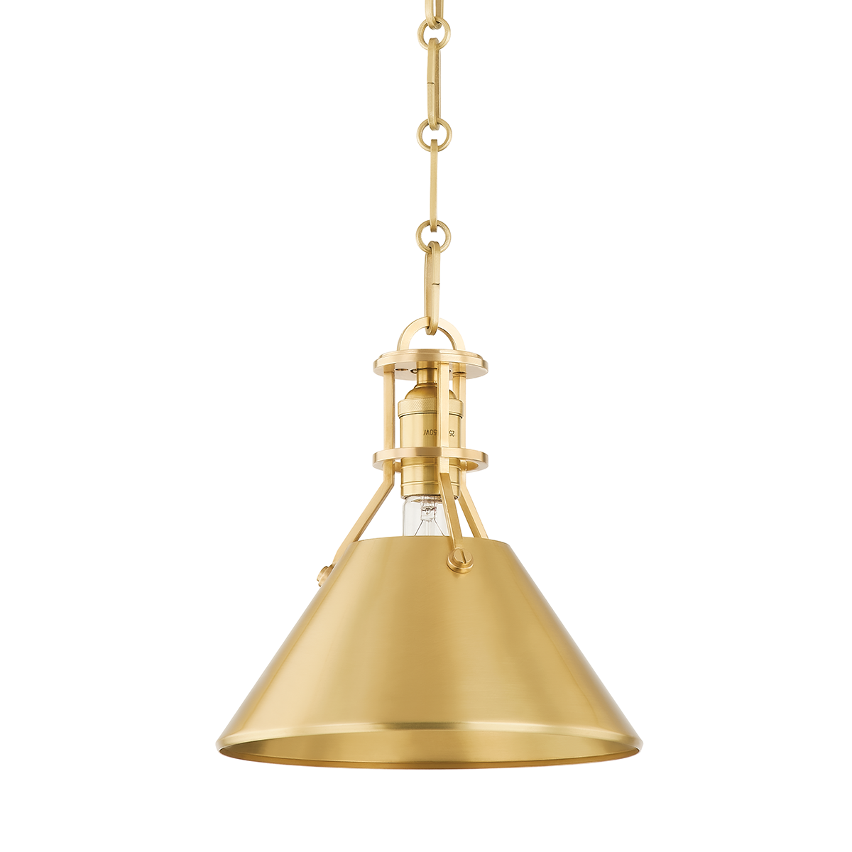 metal no. 2 pendant