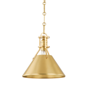 metal no. 2 pendant