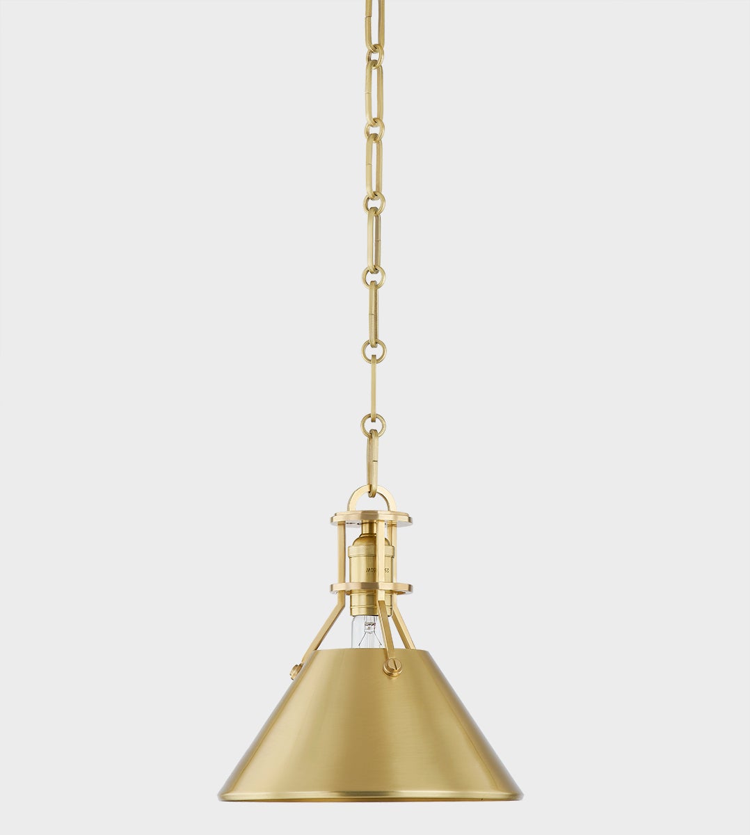metal no. 2 pendant