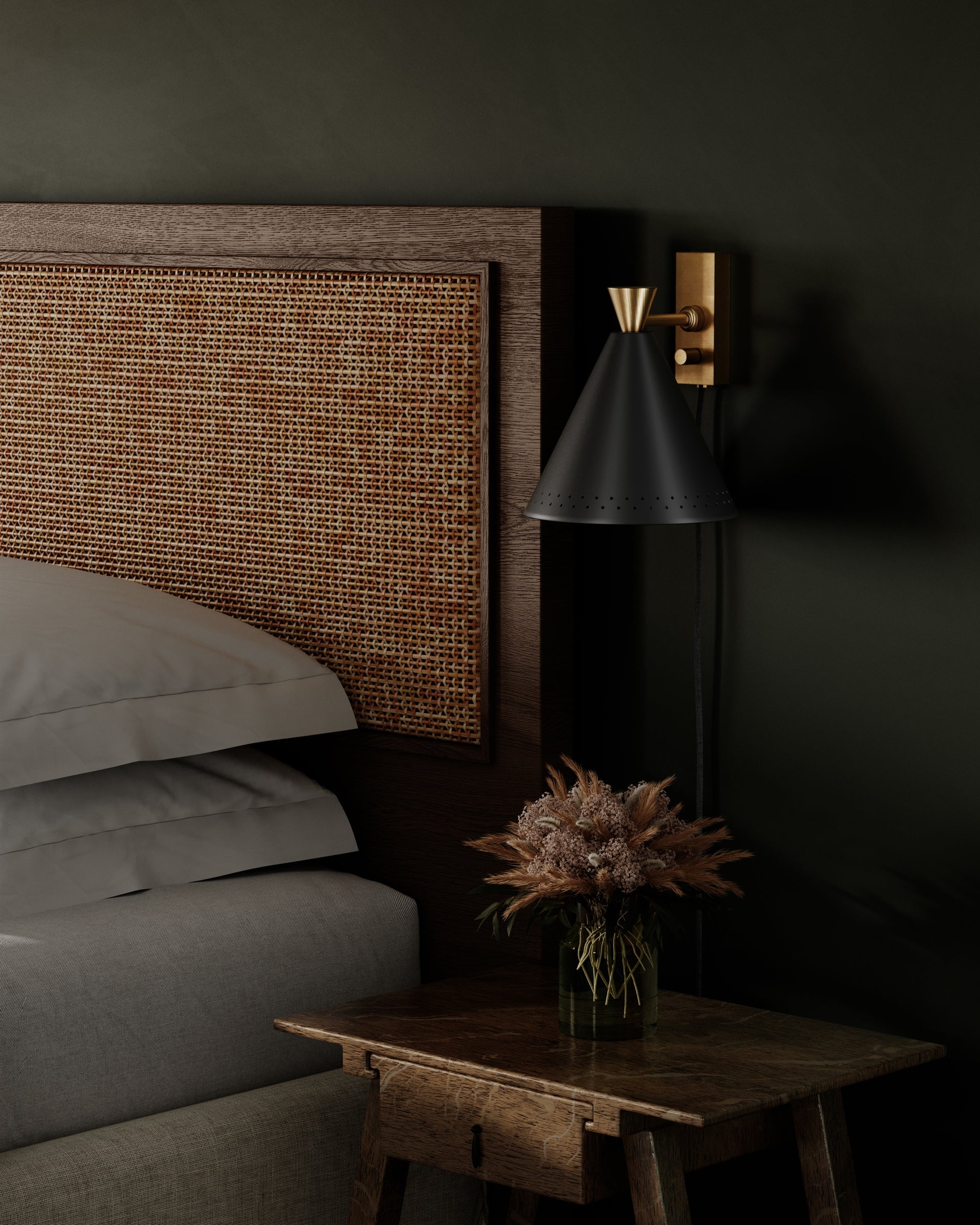 marvin plug-in sconce