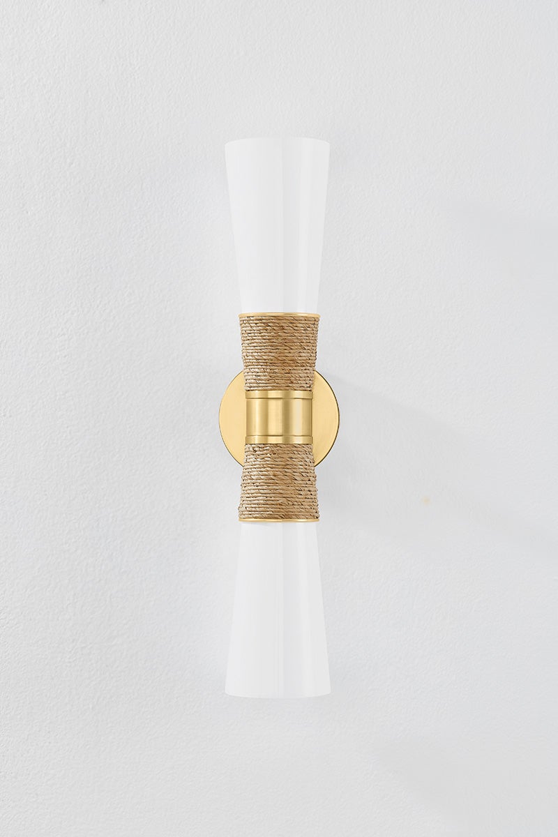 mica wall sconce