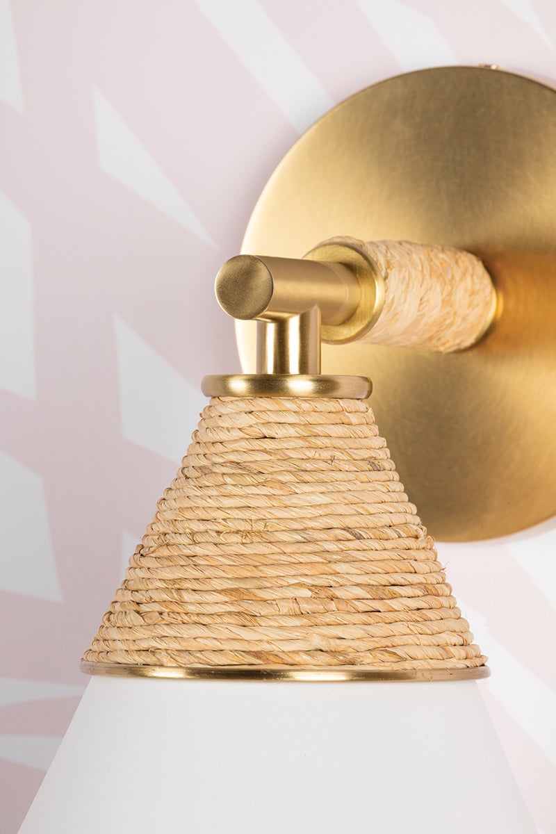 mica wall sconce