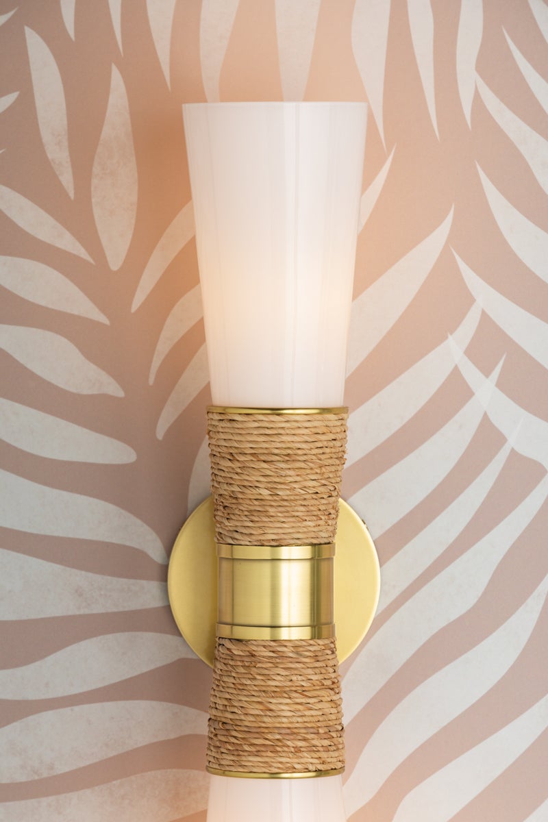 mica wall sconce