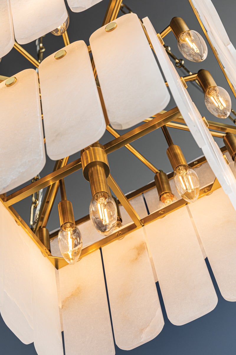 moissanite chandelier