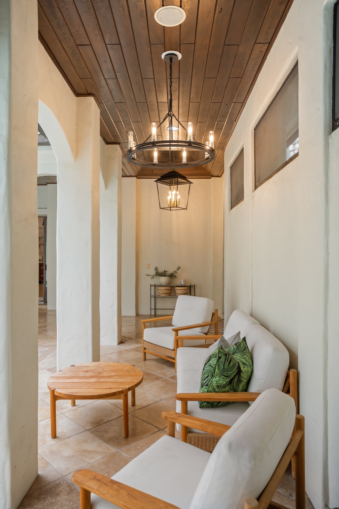 sutton exterior chandelier