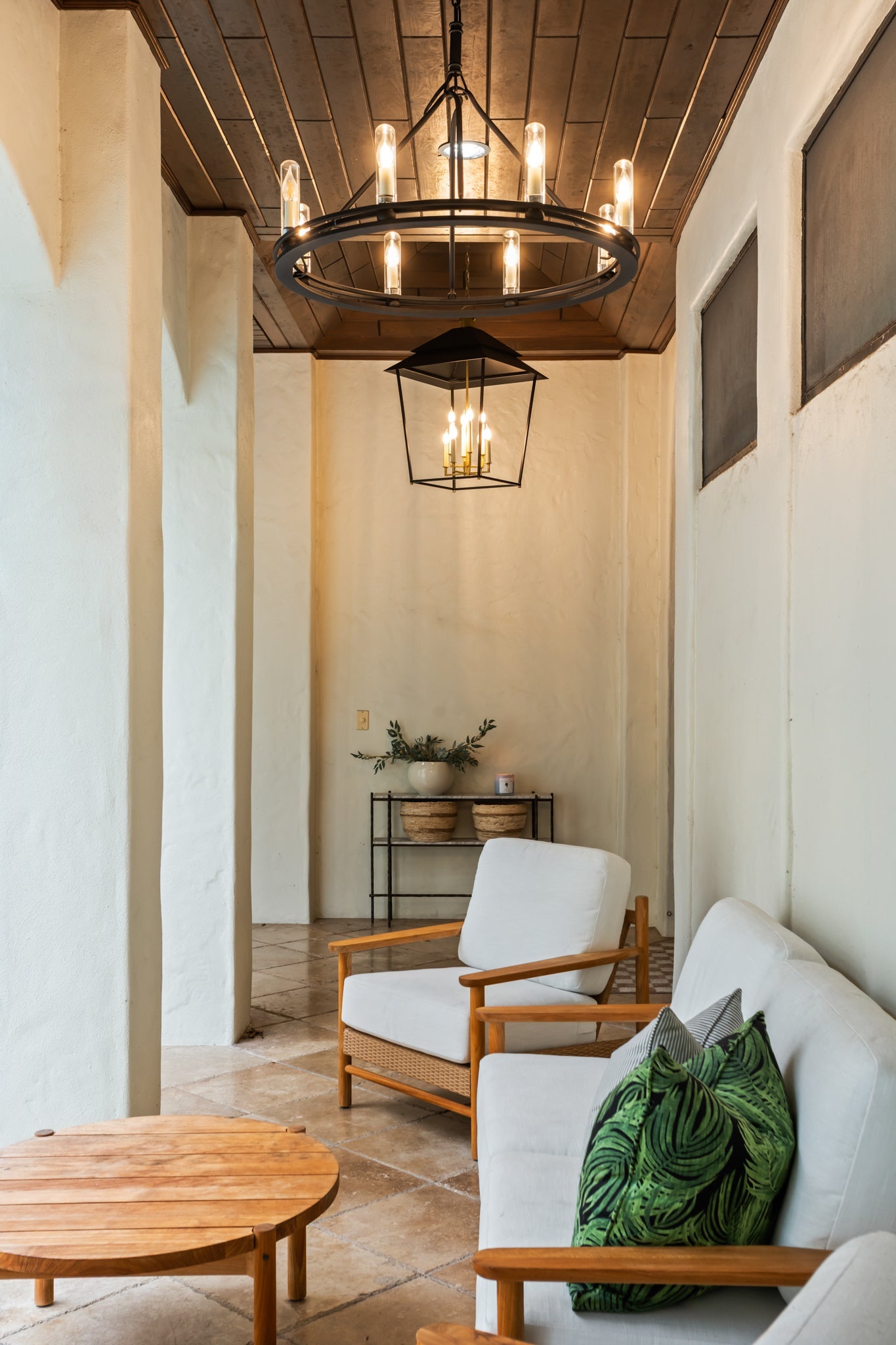 sutton exterior chandelier