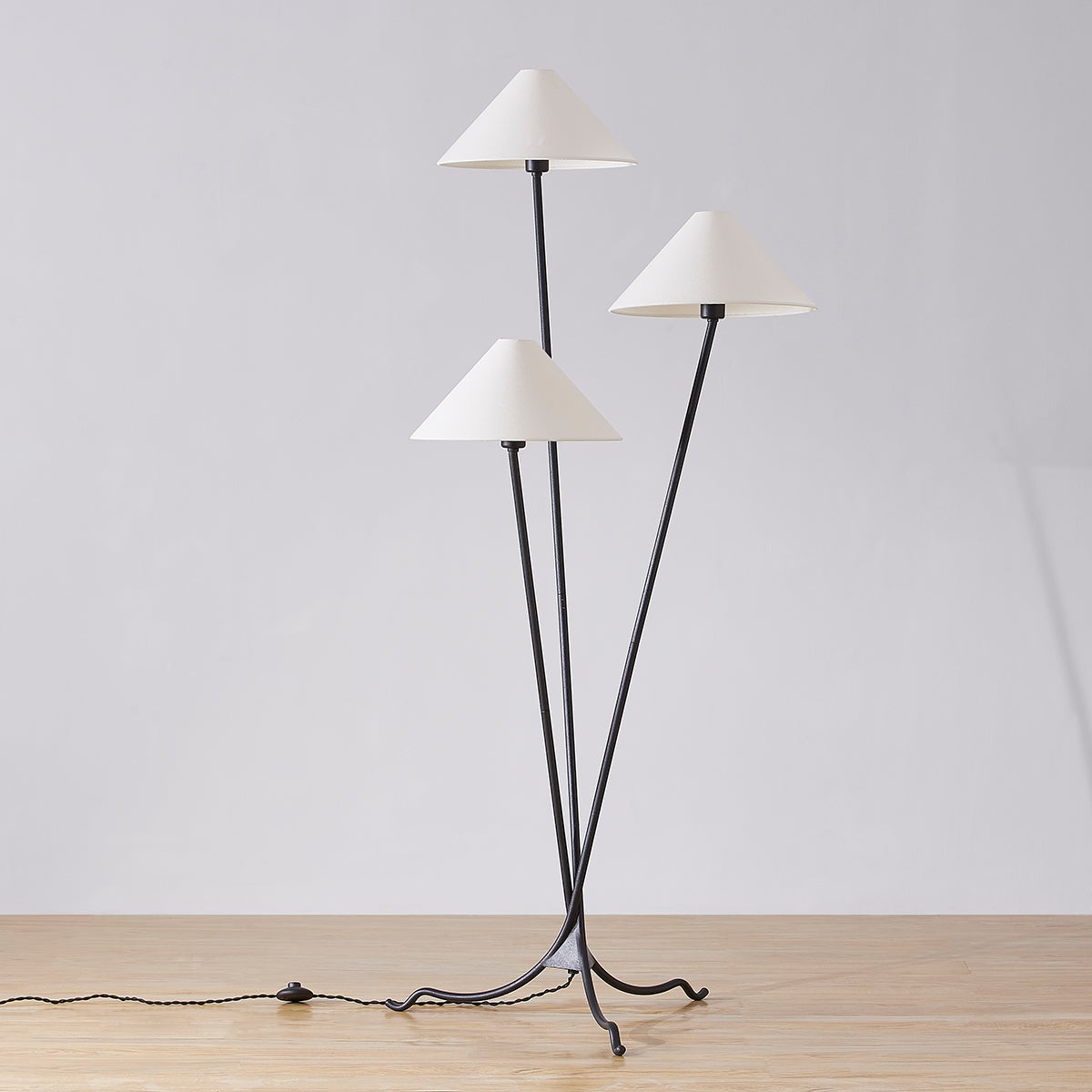 cedar floor lamp