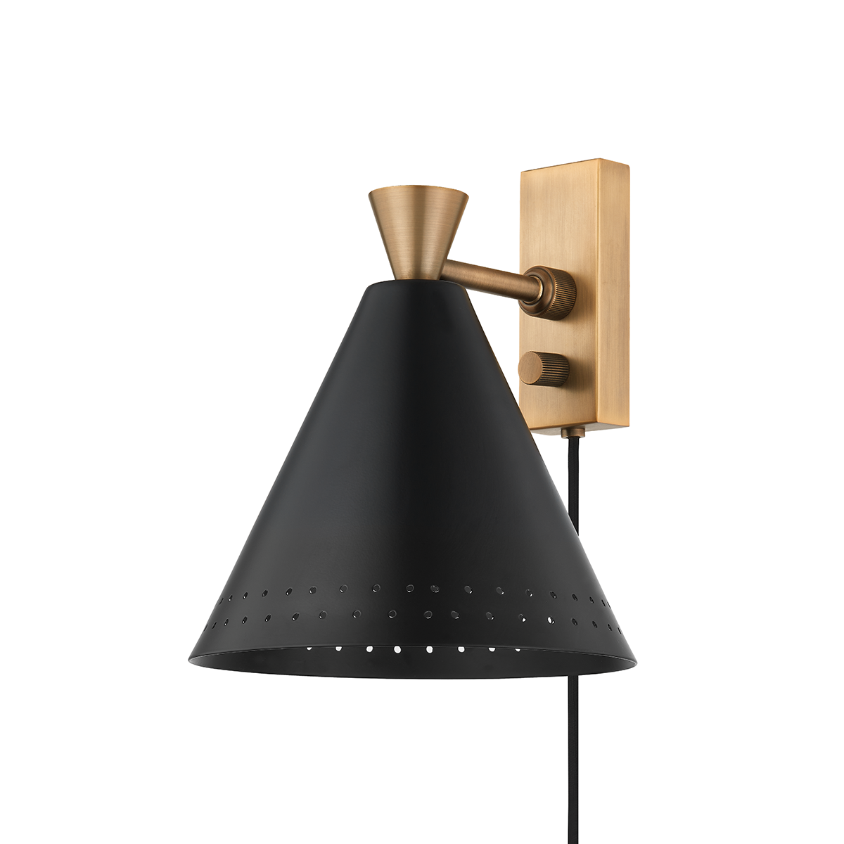 marvin plug-in sconce