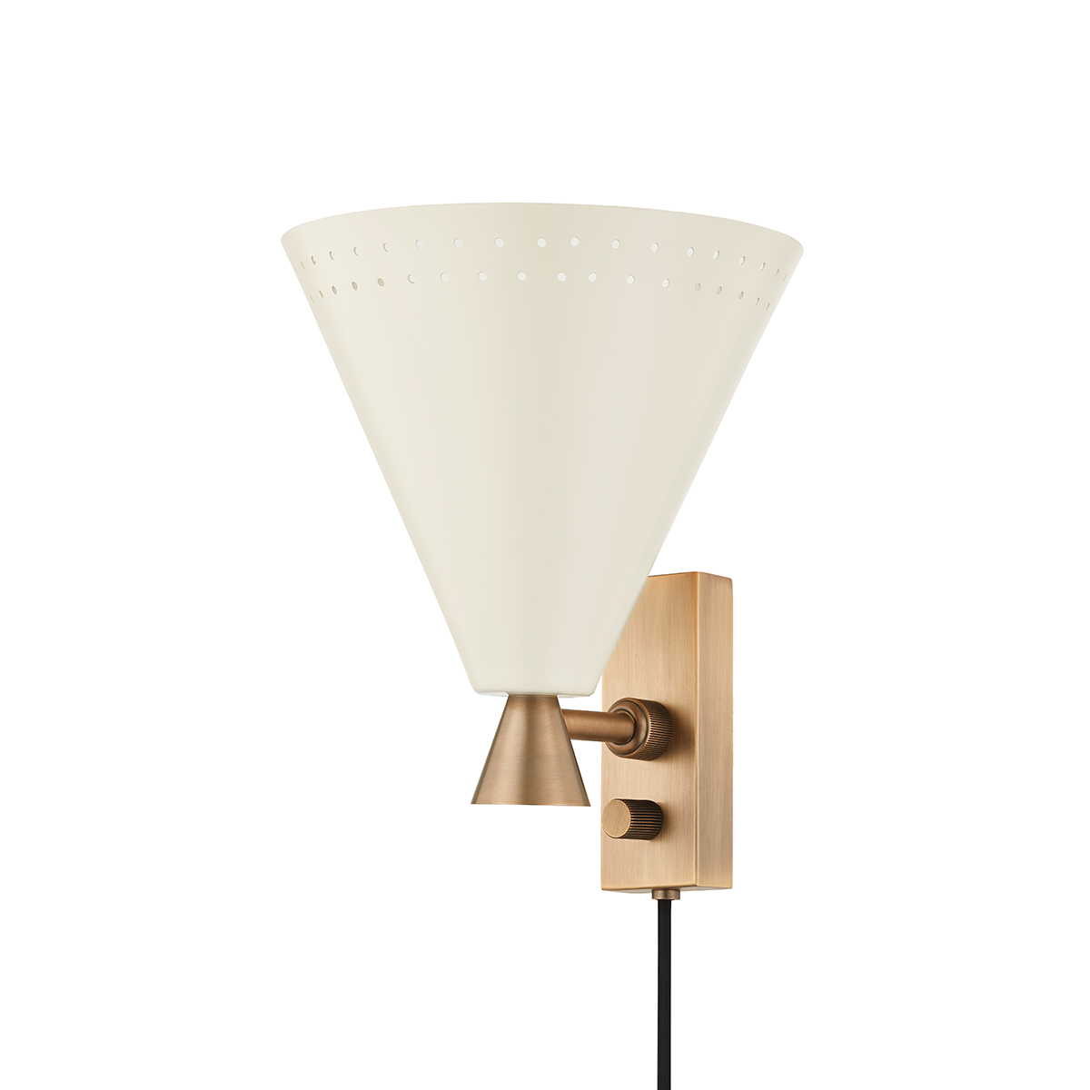 marvin plug-in sconce