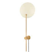 leif plug-in sconce
