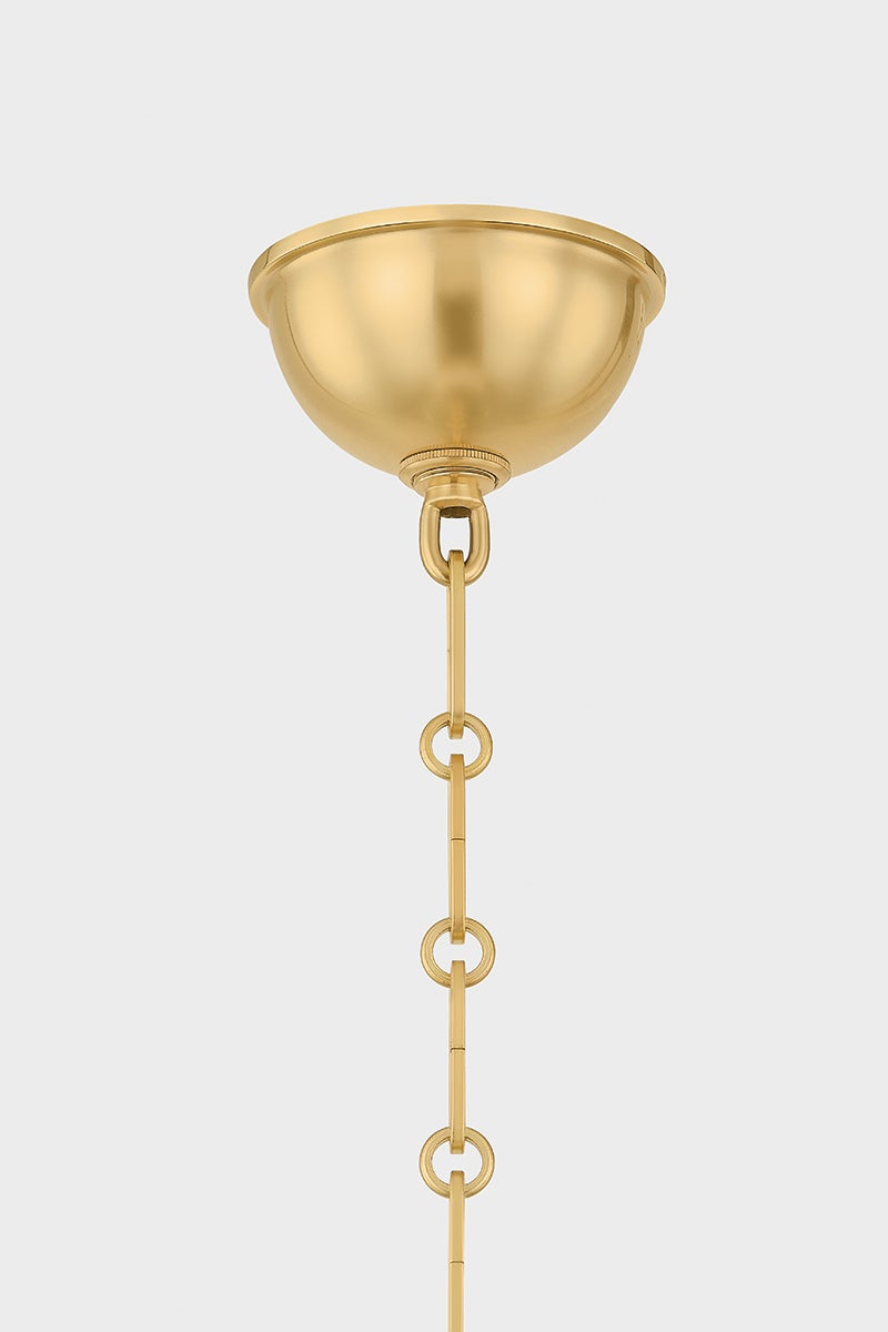 painted no.1 pendant