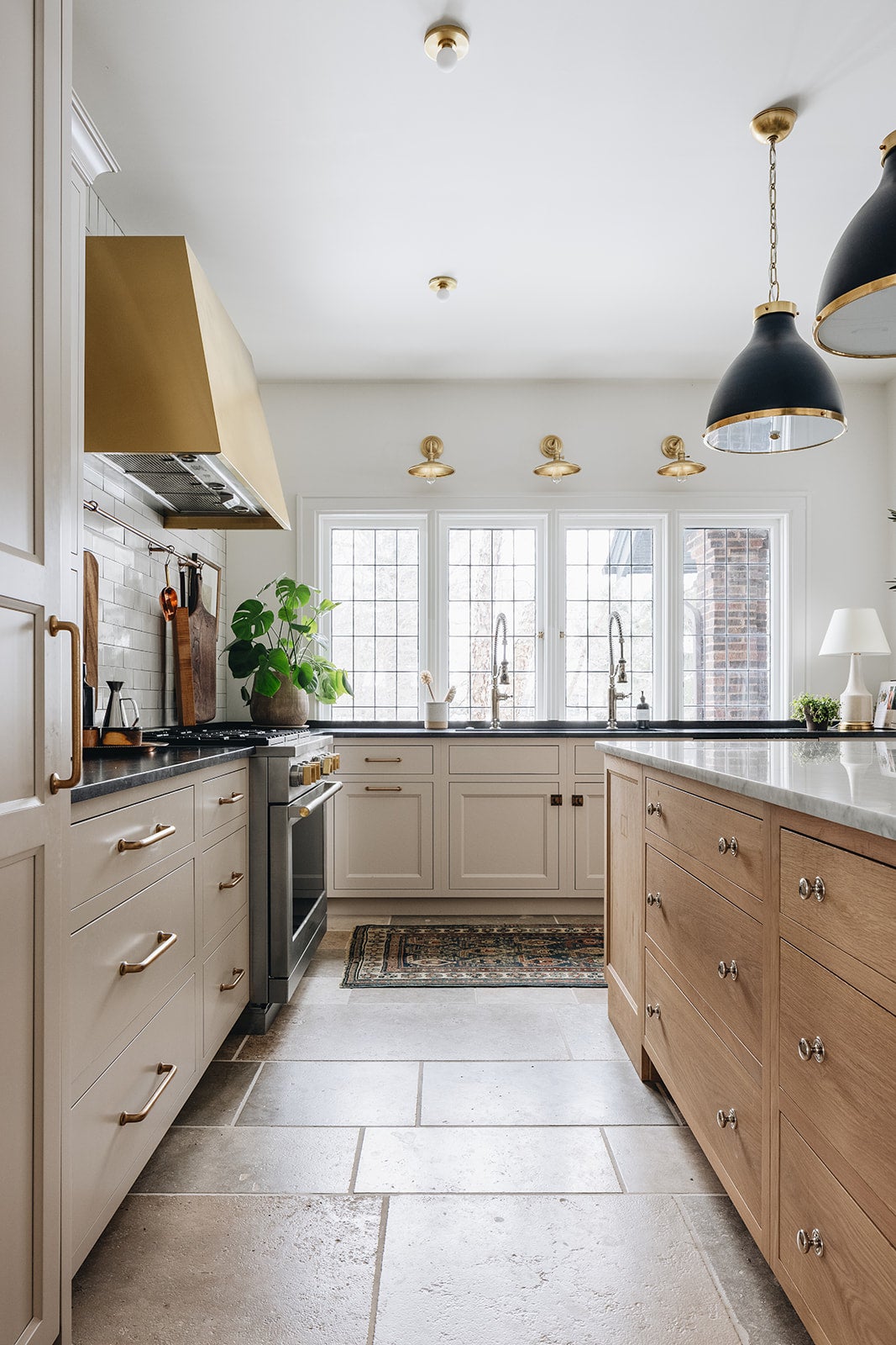 painted no. 3 pendant