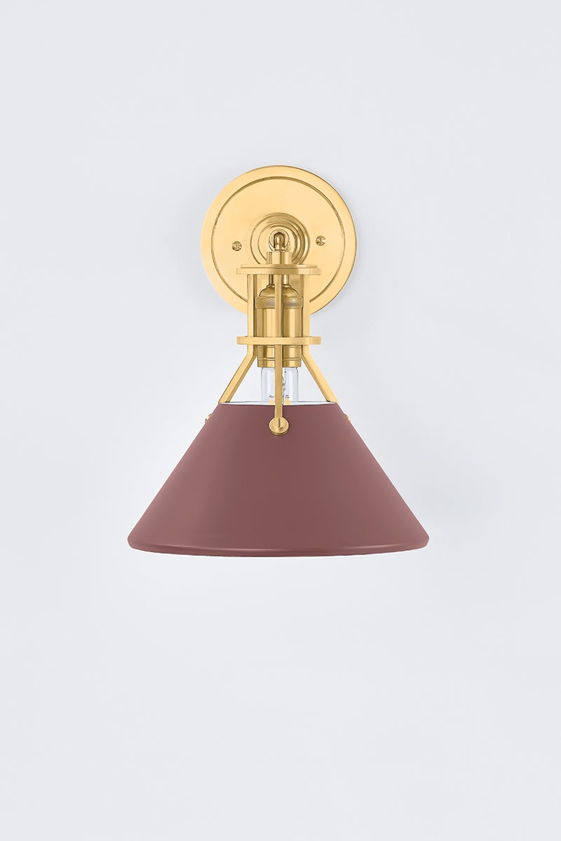 painted no.2 wall sconce