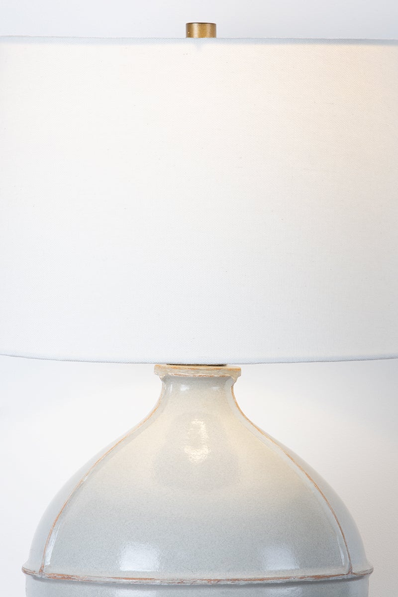 salvage table lamp