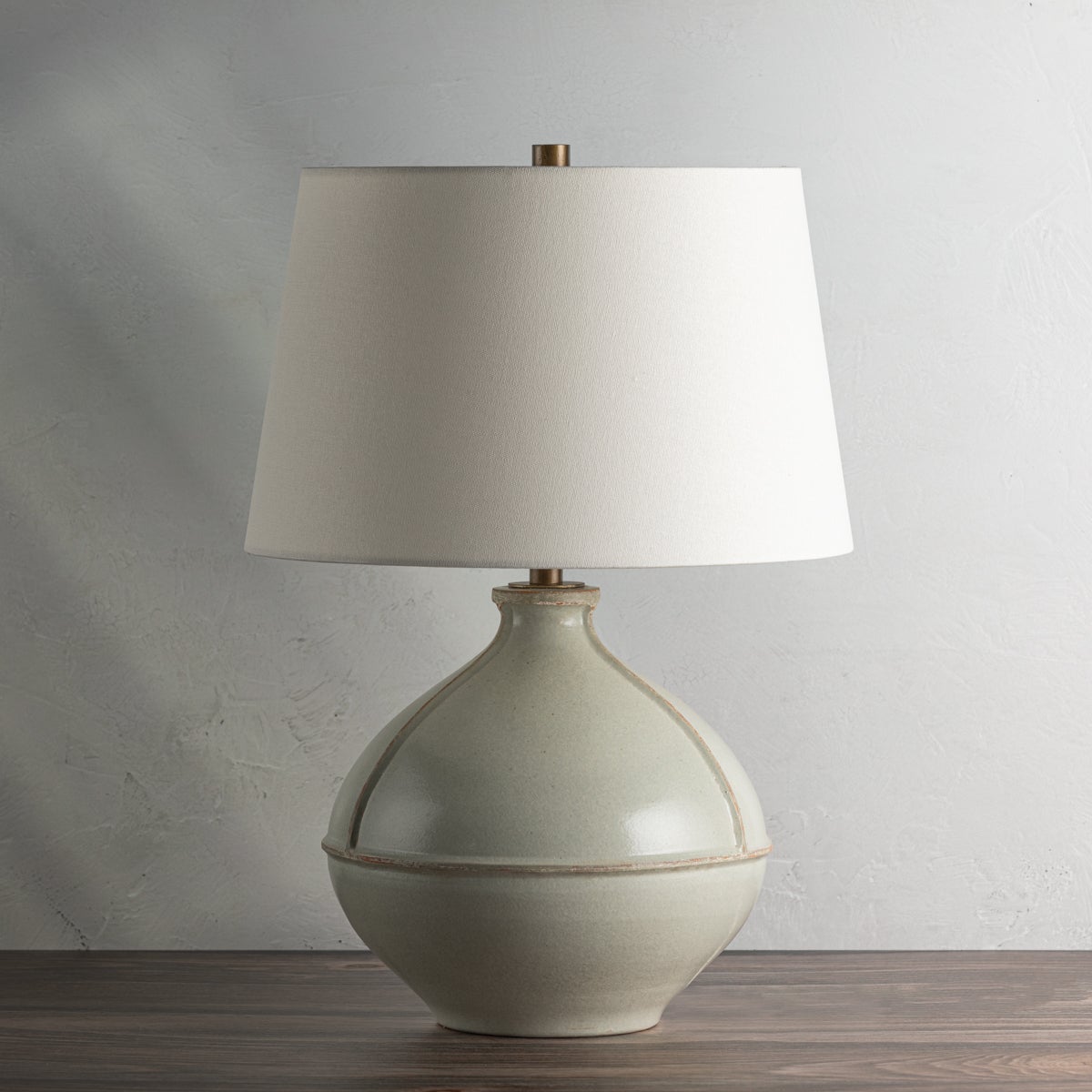 salvage table lamp