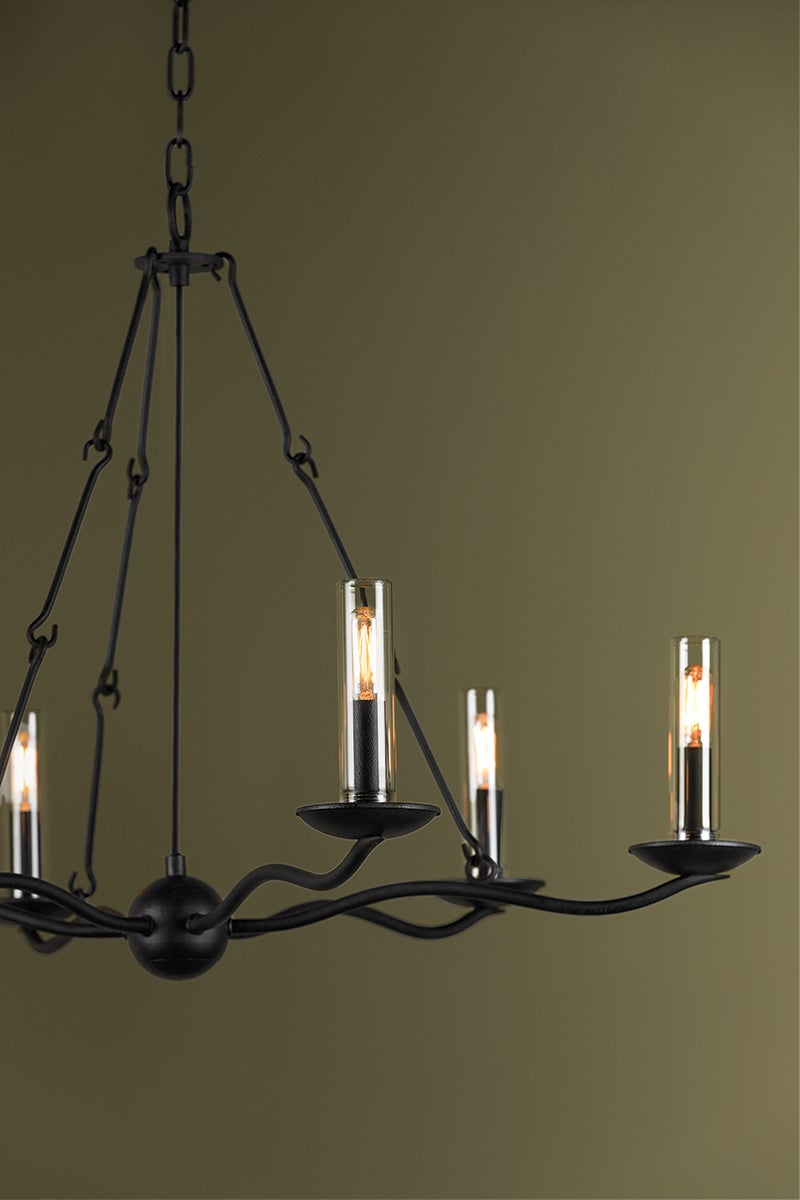 sawyer exterior chandelier