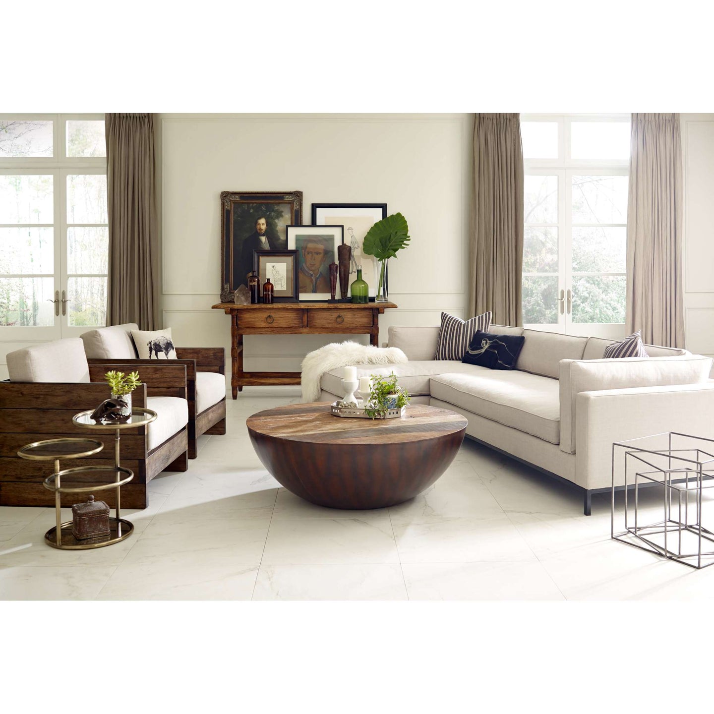 Grammercy 2 Pc Sectional Laf Chaise
