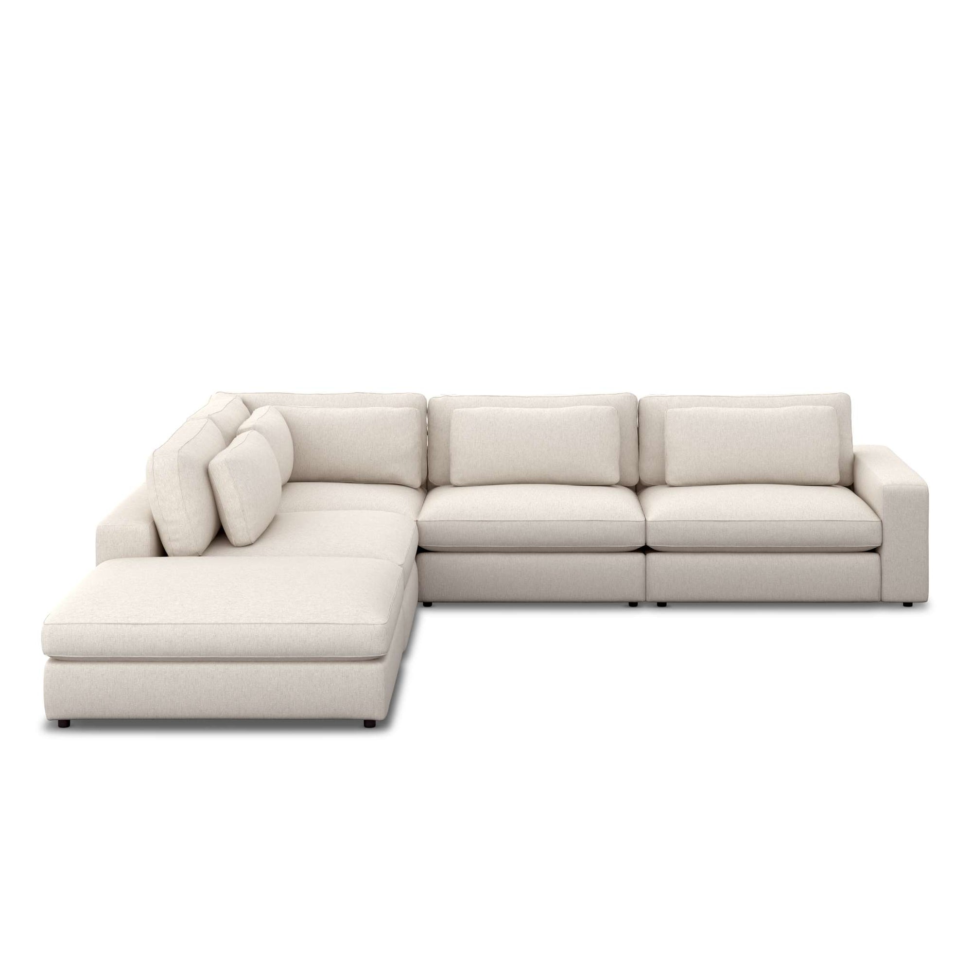 Bloor 4pc Raf Sectional W/Ottoman