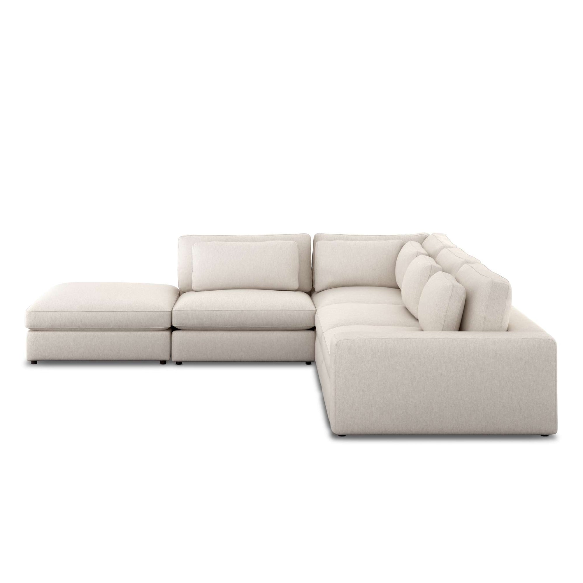 Bloor 4pc Raf Sectional W/Ottoman