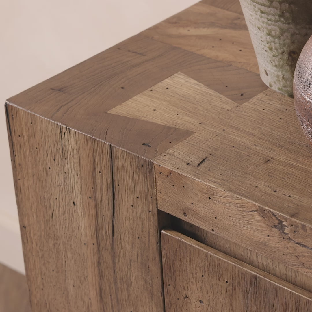 Load video: Abaso 6-Drawer Dresser