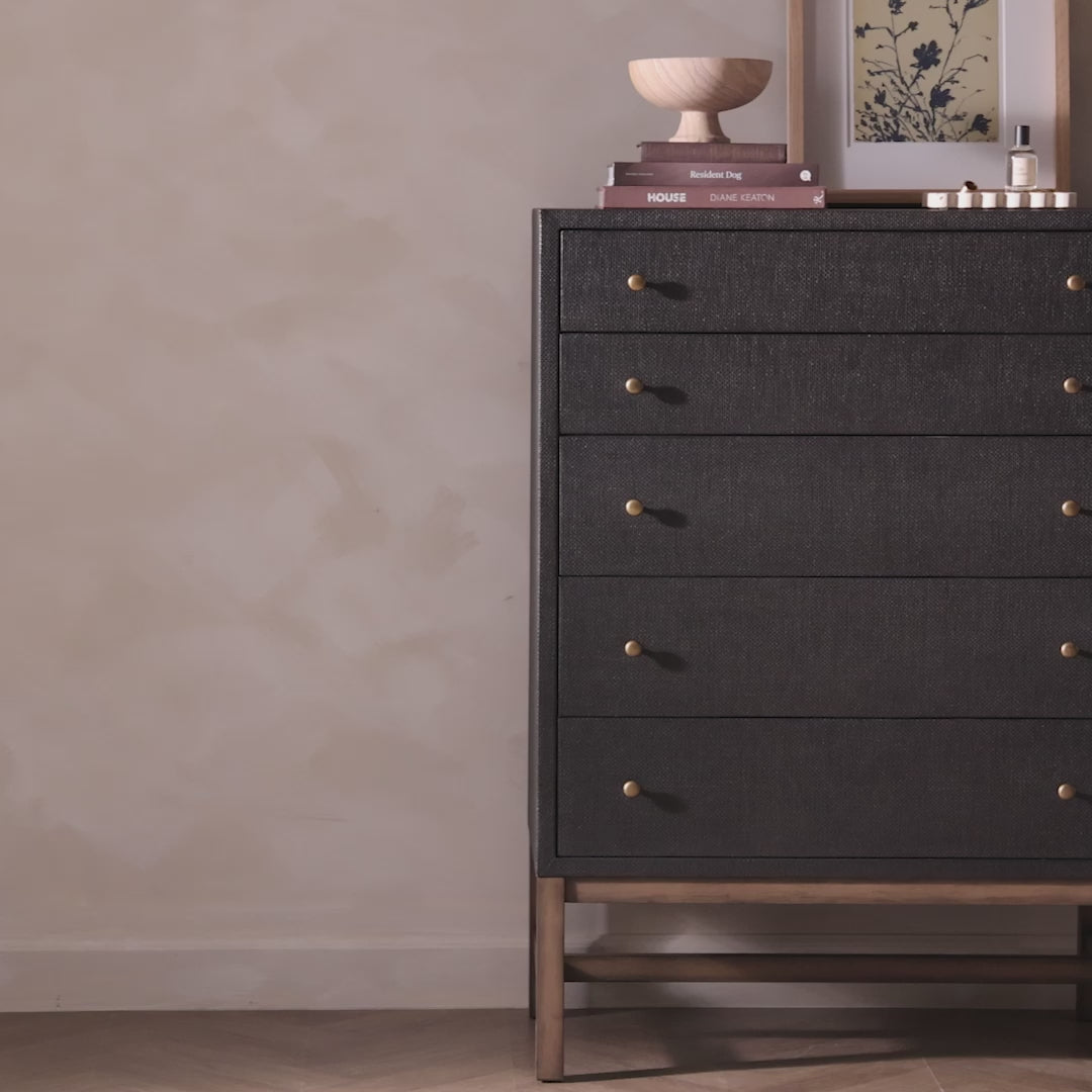 Load video: Fiona Tall Dresser