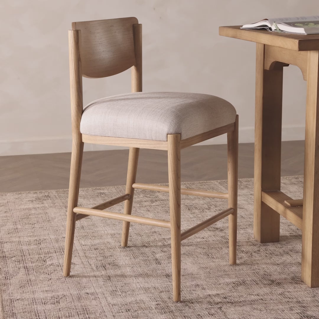 Load video: Piran Bar + Counter Stool